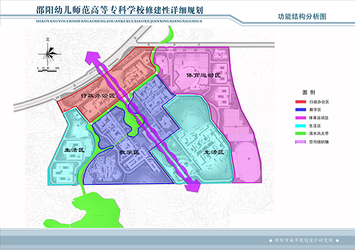 邵陽幼兒師范高等專科學校詳細規劃